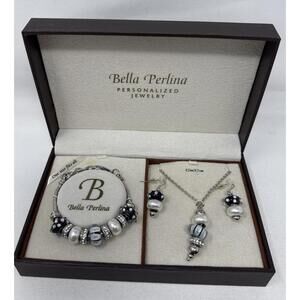Bella Perlina Personalized Jewelry Set, New Inbox  X226